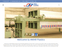 Tablet Screenshot of amarplastics.com